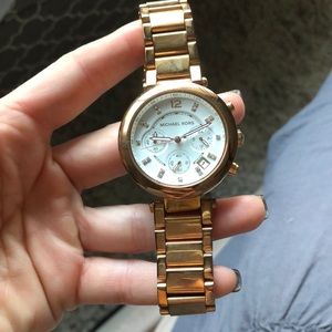 Michael Kira rose gold Watch